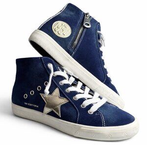 New! Size: 7 Youth | Vintage Havana Break Out 7 Hi-Top Unisex | Blue